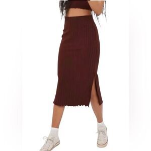 Offline by Aerie OG Groove Midi Skirt